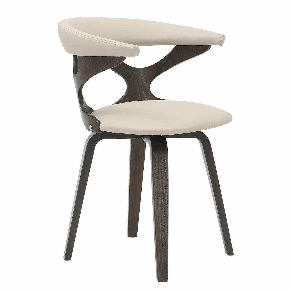 Modern wooden dining chair from Start2Finish with a sleek design, featuring a wooden seat and backrest in a contemporary style.