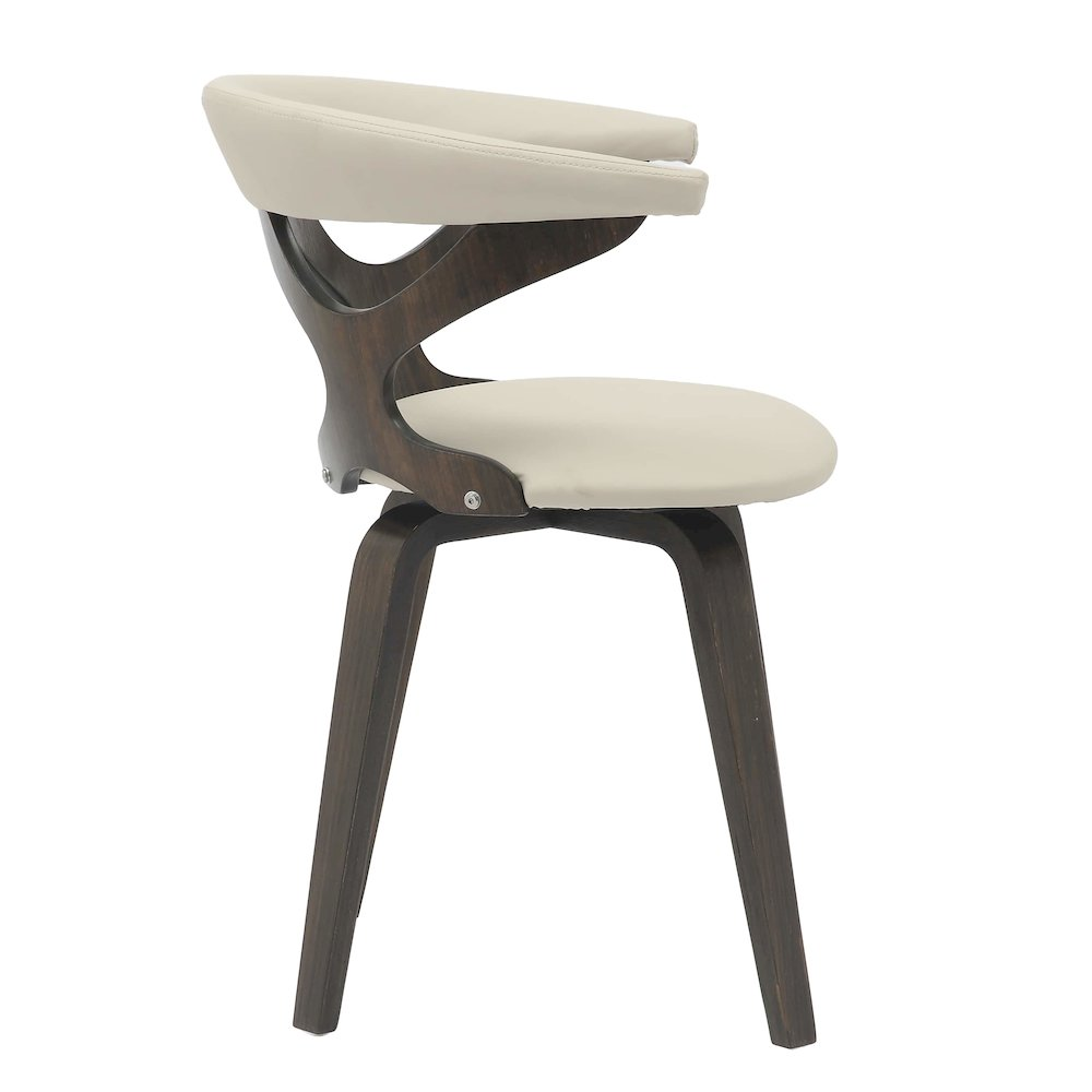 Modern wooden dining chair from Start2Finish with a sleek design and light wood finish, showcasing a comfortable seat and stylish backrest.
