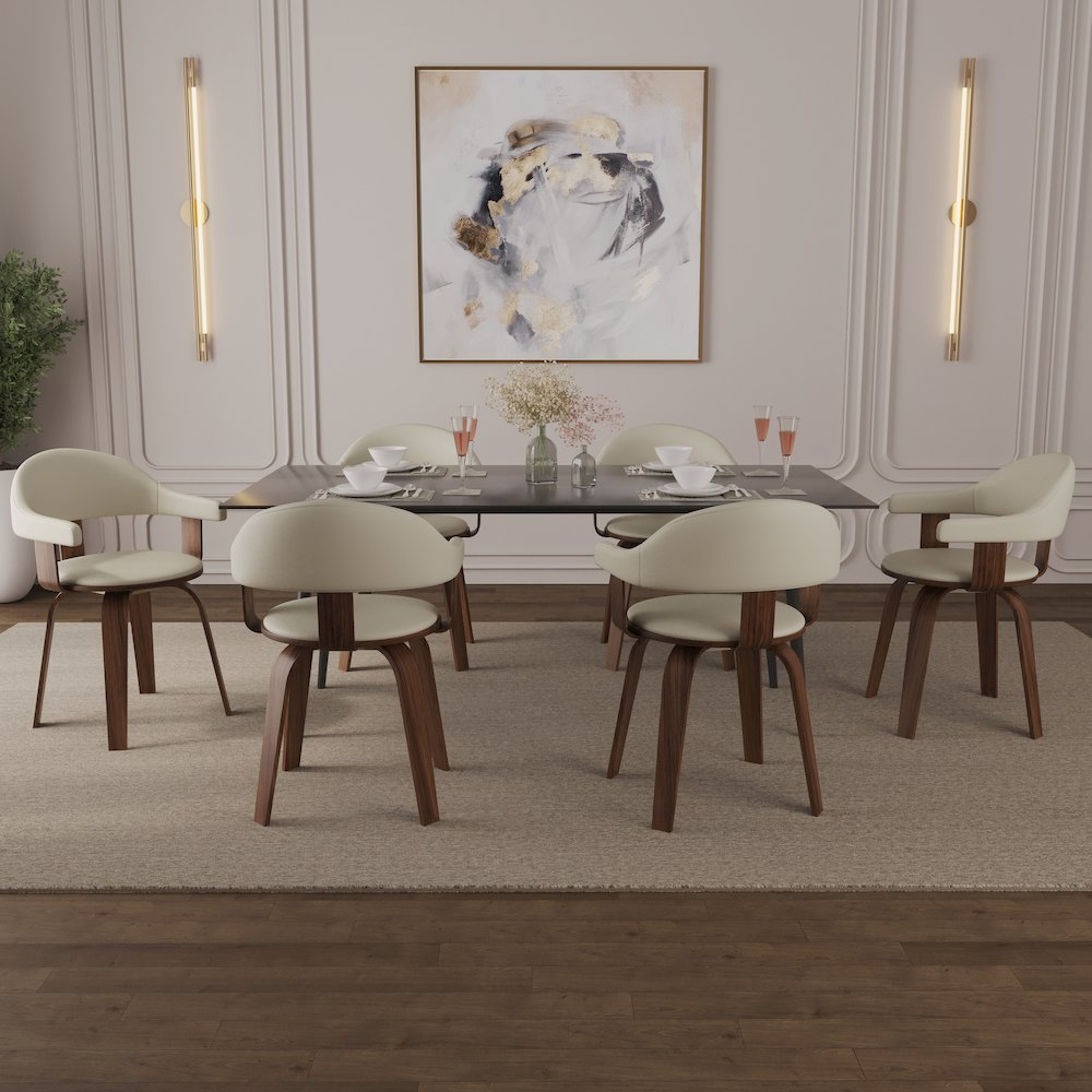 Modern wooden dining chair with sleek design and sturdy legs, part of Start2Finish furniture collection, suitable for contemporary dining rooms.