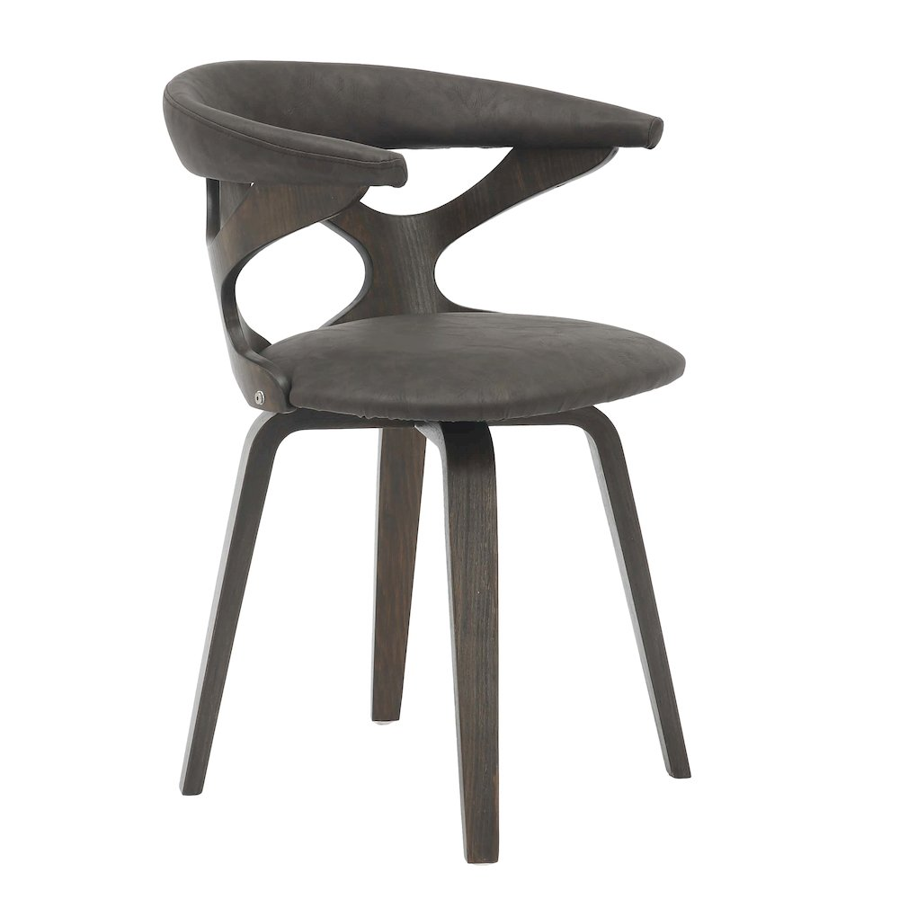 Modern wooden dining chair from Start2Finish with a sleek design and smooth finish, suitable for contemporary dining rooms.