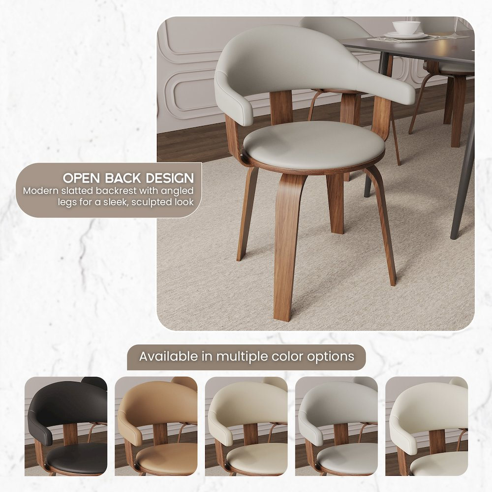 Modern wooden dining chair from Start2Finish with a sleek design, featuring a smooth wooden seat and sturdy legs.