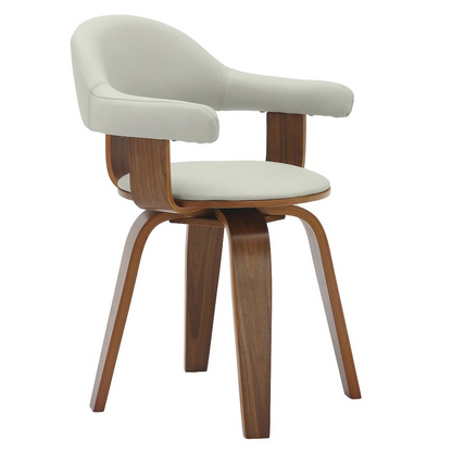 Modern wooden dining chair by Start2Finish with sleek design and smooth finish, suitable for contemporary dining rooms.