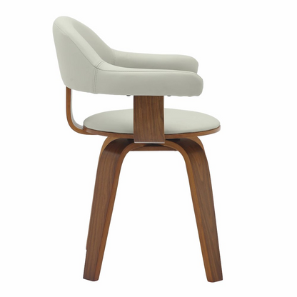 Modern wooden dining chair from Start2Finish with a sleek design and natural wood finish, suitable for contemporary dining rooms.