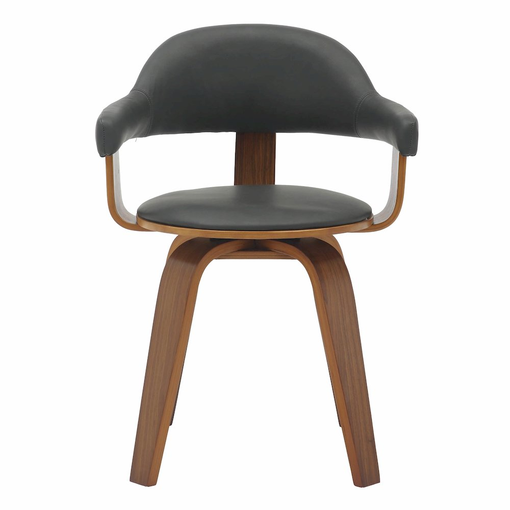 Modern wooden dining chair from Start2Finish with a sleek design and light wood finish, shown from a side angle.