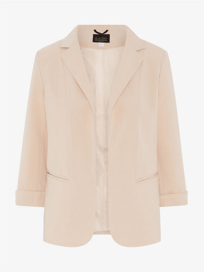 Rose Eleusis Edge to Edge Blazer, stylish tailored jacket with a sleek design, shown on a mannequin.