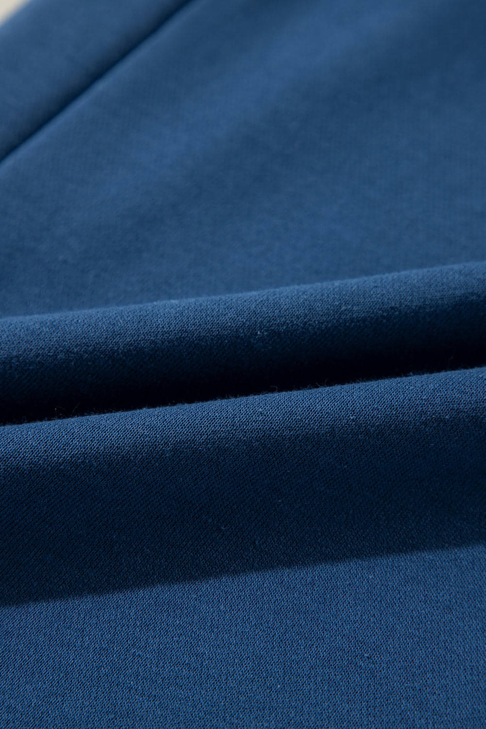 Carmine Juneberry sail blue drawstring high waist wide-leg sweatpants with side pockets, casual and comfortable for everyday wear.