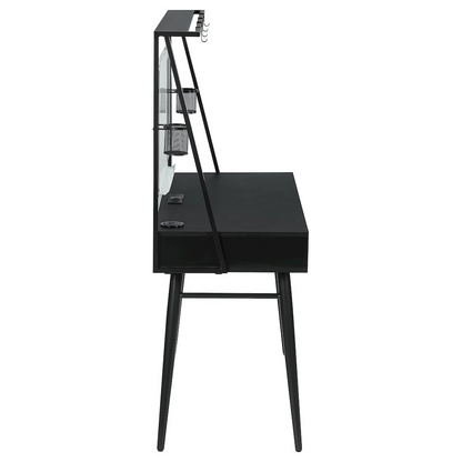 Start2Finish Jessie 47-inch writing desk with whiteboard surface and USB port for convenient workspace and note-taking.
