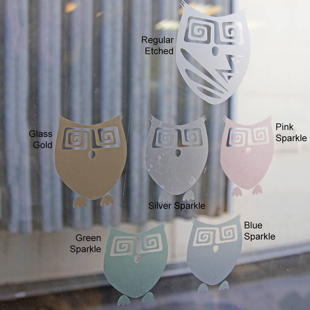 Frosted glass decal with tree branch design for privacy window film, showcasing a natural, decorative pattern on frosted glass.