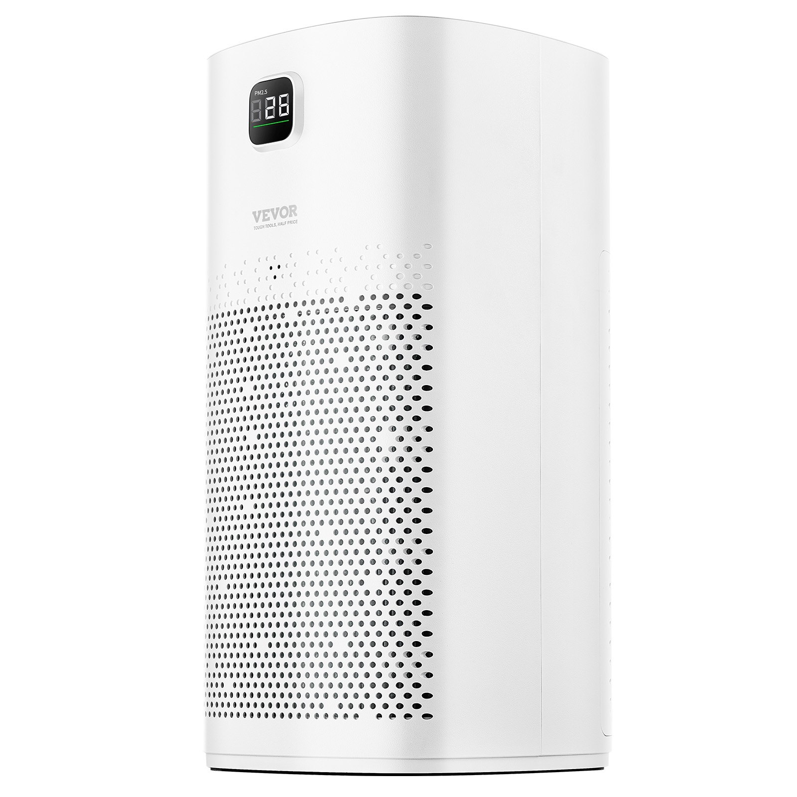 Start2Finish VEVOR air purifier with H13 HEPA filter, touch control, sleep mode, child lock, suitable for home and office use.