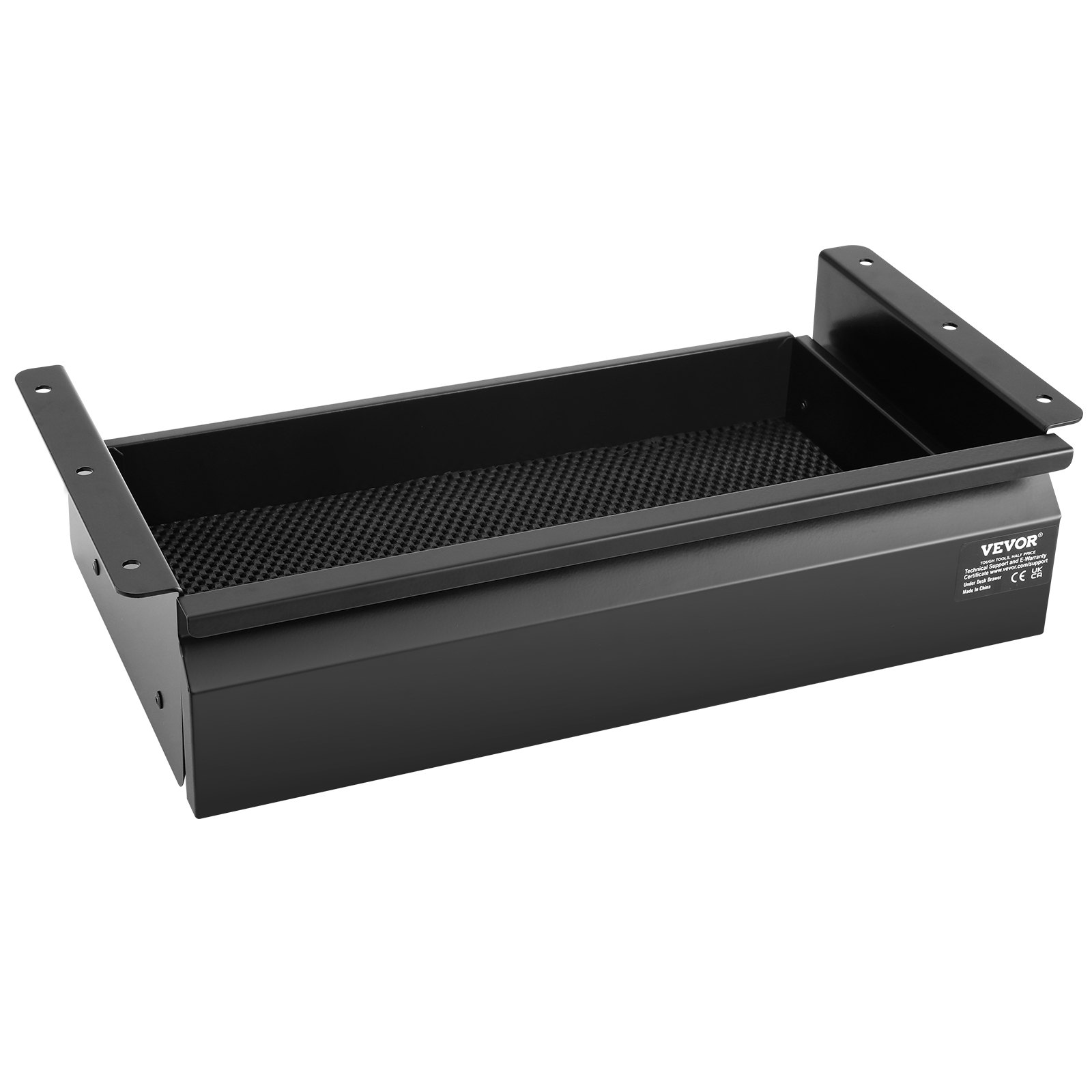 Start2Finish VEVOR 16-inch under desk drawer slide out for hidden desktop storage and organization in office or home workstations.