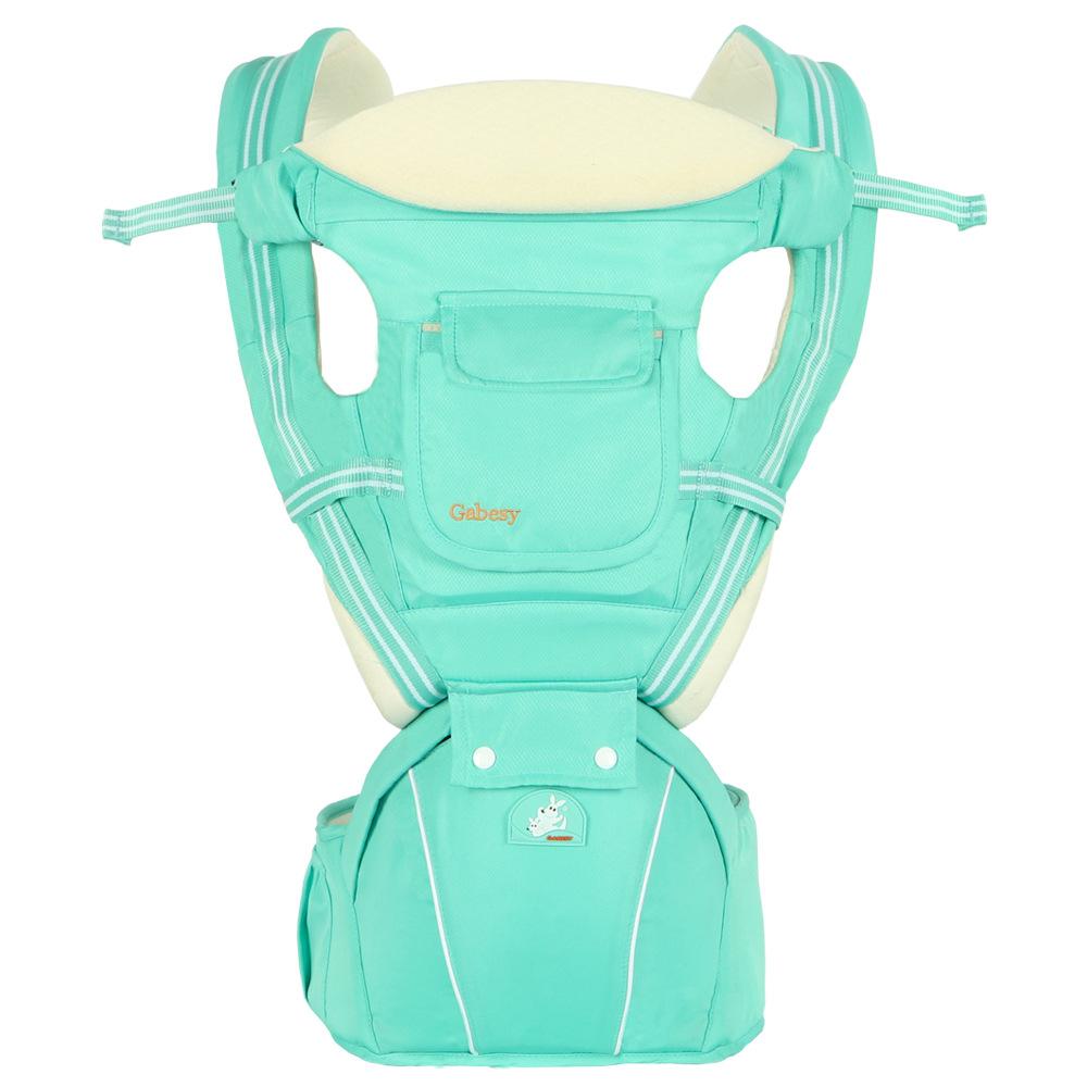 Maroon Asteria breathable multifunctional baby strap waist stool with adjustable straps and comfortable design for parents.