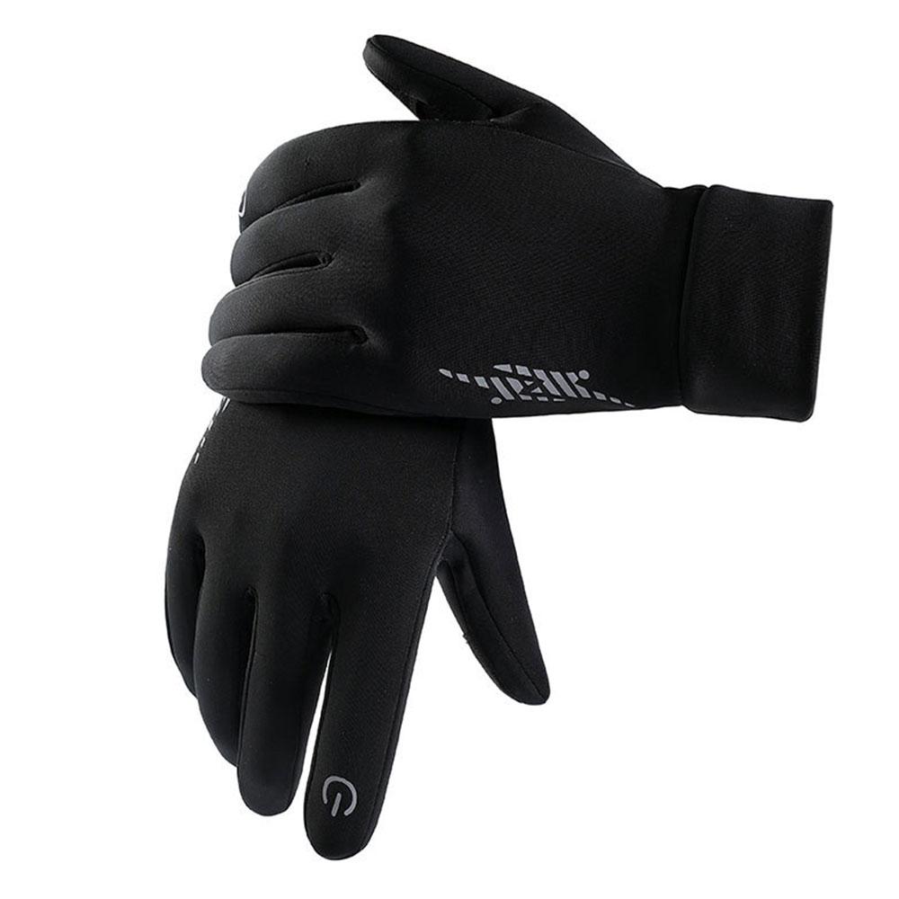 Pink Iolaus winter warm gloves for men and women, windproof touchscreen gloves ideal for cycling and outdoor sports.
