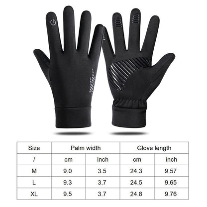 Pink Iolaus winter warm windproof gloves for men and women with touchscreen fingertips, ideal for cycling and outdoor sports.