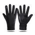 Pink Iolaus winter warm windproof touchscreen gloves for men and women, ideal for cycling and outdoor sports.