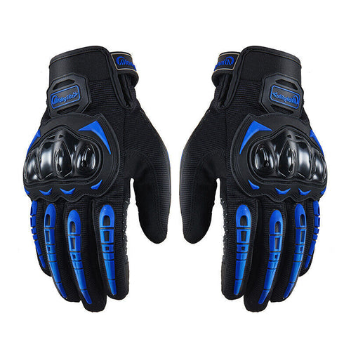 Puce Gaia full finger racing motorcycle motocross gloves with reinforced palms and breathable fabric for dirt bike riding.