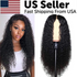 Long curly Brazilian human hair wig for women, Puce Gaia AA Hair Front Lace Wavy wig with natural wave and lace front detail.