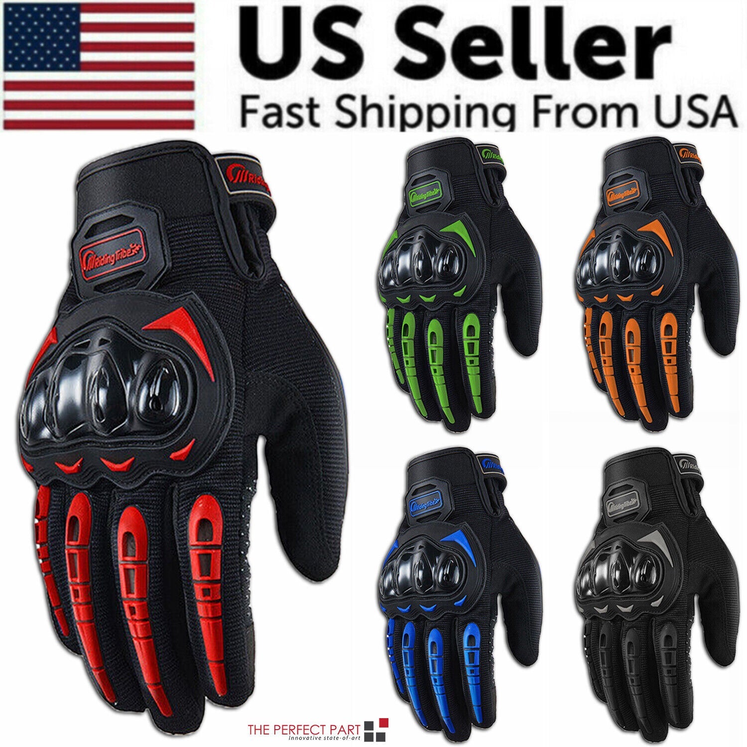 Puce Gaia full finger racing motorcycle motocross dirt bike gloves with reinforced palms and breathable fabric for riding comfort