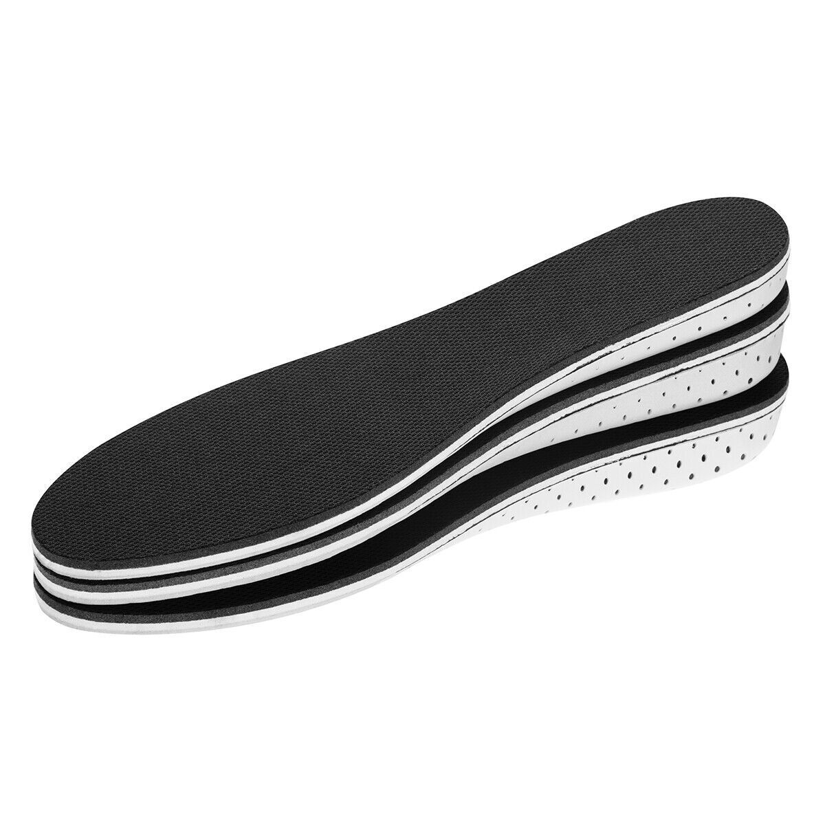 Puce Gaia invisible height increase insoles for men and women with heel lift, designed to add extra height to shoes.