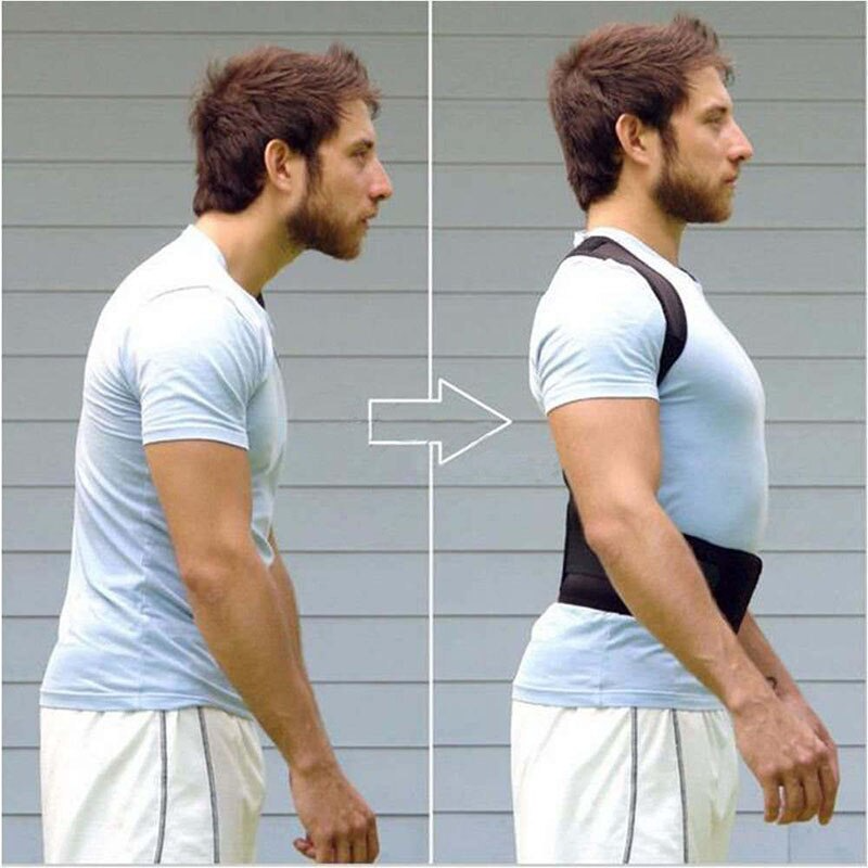 Puce Gaia magnetic posture corrector support belt with shoulder straps, designed to improve back posture and provide back support.
