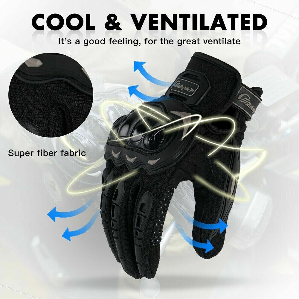 Puce Gaia full finger racing motorcycle dirt bike gloves with protective padding for motocross riding.