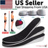 Invisible height increase insoles by Puce Gaia for men and women, designed to add heel lift and boost shoe height discreetly.