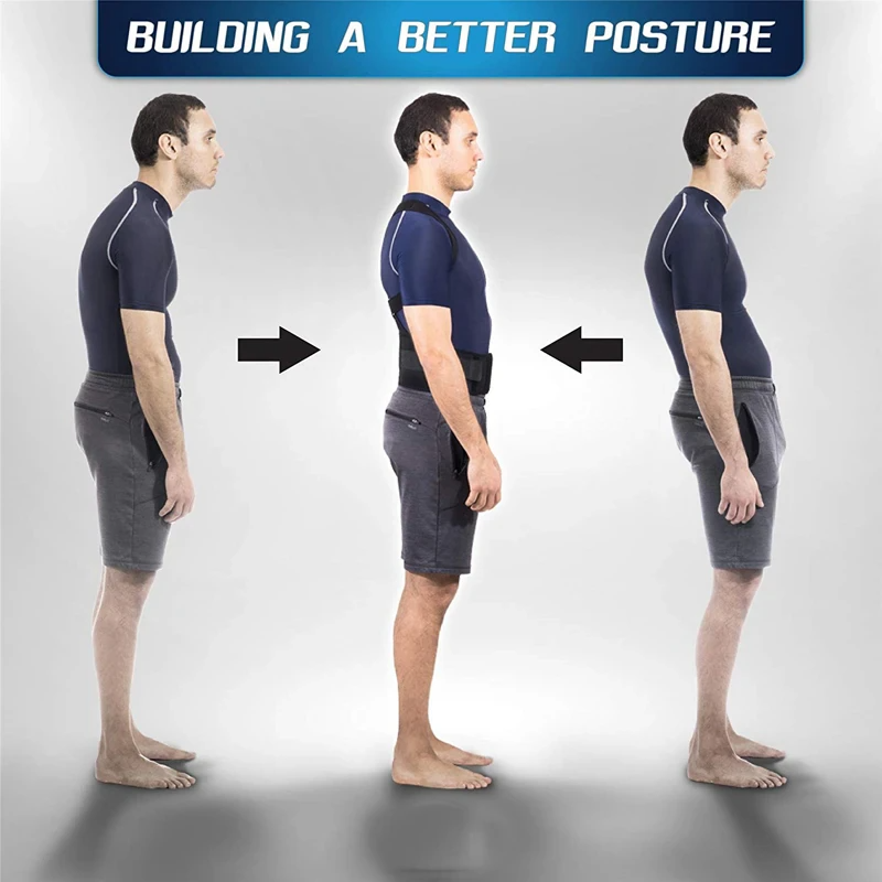 Puce Gaia magnetic posture corrector support belt with back and shoulder straps for improved posture and comfort.