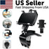 Puce Gaia universal car dashboard mount holder stand with clip and cradle for cell phones, fitting securely on vehicle dashboards.