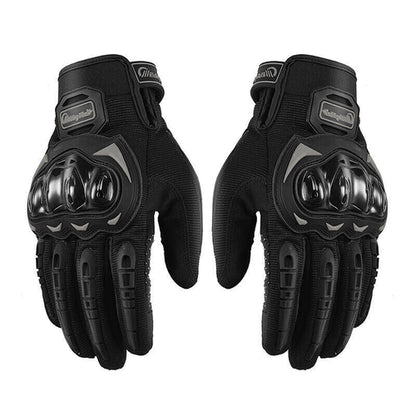 Puce Gaia full finger racing motorcycle dirt bike gloves with protective padding and breathable fabric for motocross riding.