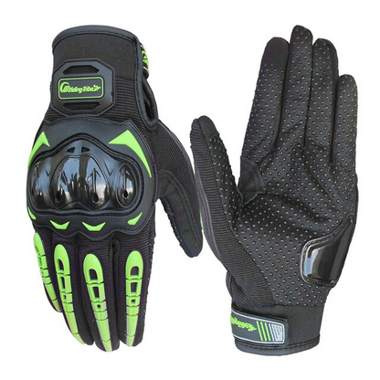 Puce Gaia racing motorcycle dirt bike full finger motocross riding gloves, tech accessories for motorcycle riding and motocross.