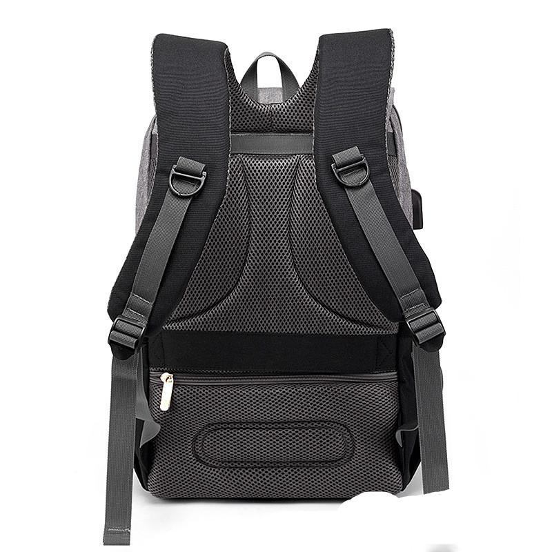 Maroon Asteria Oxford multifunctional mummy backpack with multiple compartments and ergonomic straps, suitable for travel and daily use