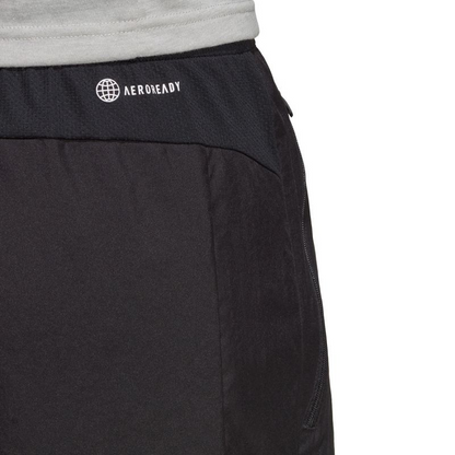 Start2Finish adidas Train Essentials woven shorts for men, lightweight athletic shorts with side pockets, navy blue color.
