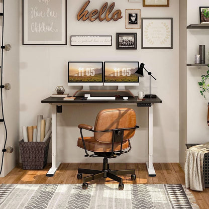 Electric Standing Desk With Memory Controller 55x28 Inches