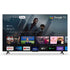 TCL 55-inch 4K Ultra HD LED Smart TV with Wi-Fi, sleek black consumer electronics display showing a vibrant screen.