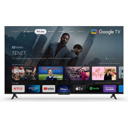 TCL 55P631 55-inch 4K Ultra HD LED smart TV with Wi-Fi, displayed on a modern living room setup.