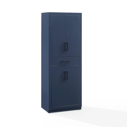 Start2Finish Isla kitchen storage pantry furniture with shelves and compartments for organized kitchen storage.