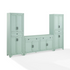 Start2Finish Tara 3-piece sideboard and pantry set showing a modern wooden sideboard with two matching pantry cabinets.