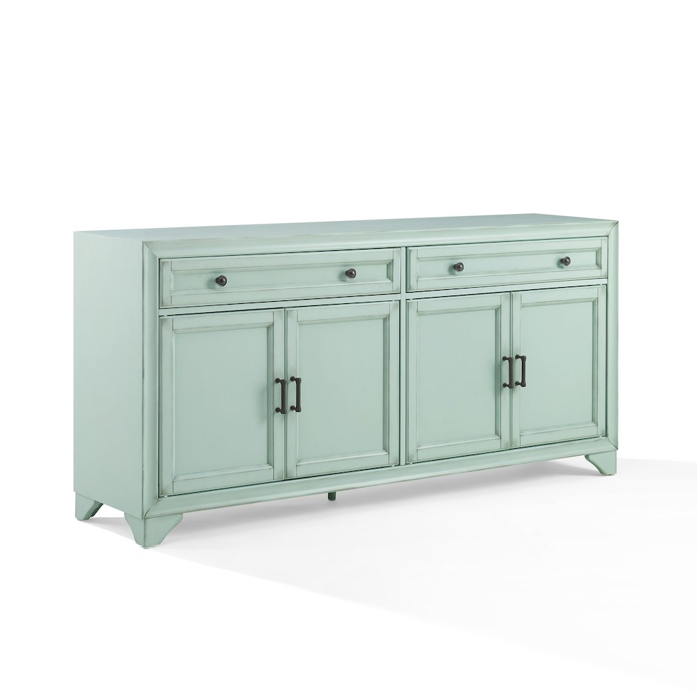 Start2Finish Tara sideboard furniture with sleek wooden finish and modern design, featuring multiple storage compartments.
