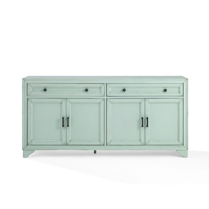 Start2Finish Tara sideboard with sleek wooden finish, featuring multiple drawers and cabinet doors for stylish storage.