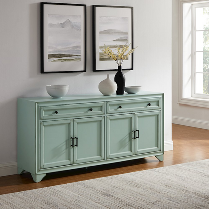 Start2Finish Tara sideboard furniture with sleek wood finish and modern design, featuring multiple storage compartments.