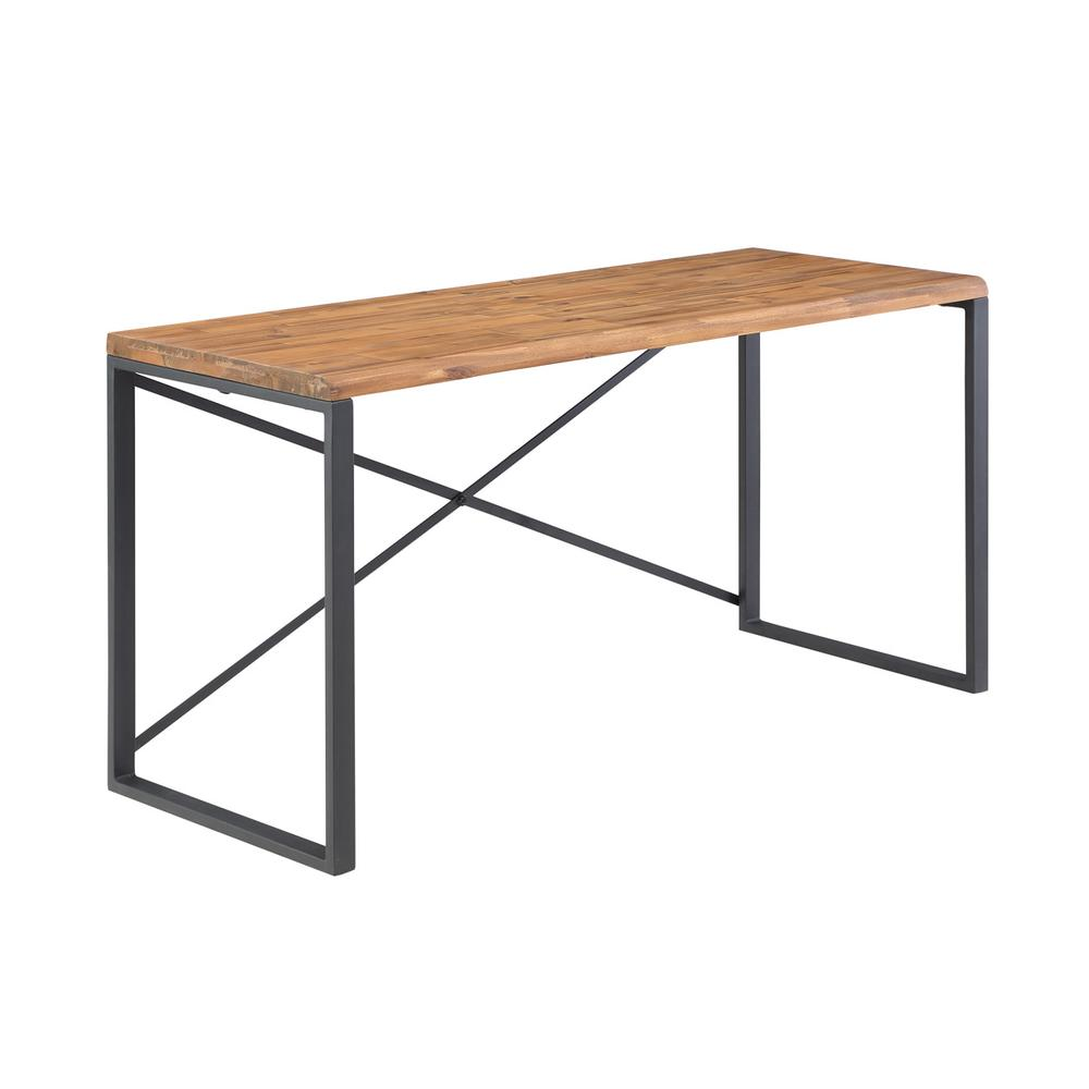 Start2Finish Concord live edge desk showcasing natural wood grain and sturdy furniture design for a stylish workspace.