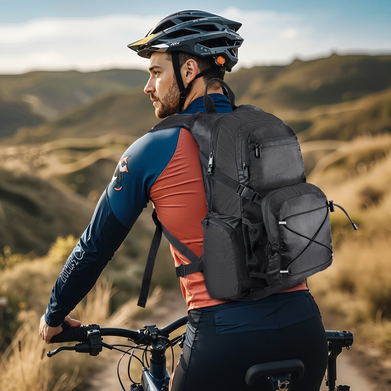 Start2Finish VEVOR 25L insulated hydration backpack with 2L TPU water bladder, ideal for hiking, running, cycling, and camping.
