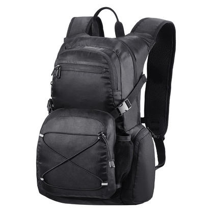 Start2Finish VEVOR 25L insulated outdoor hydration backpack with 2L TPU water bladder, ideal for hiking, running, cycling, and camping.