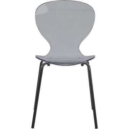 Start2Finish 5-piece round black MDF dining set with matching chairs, ideal for modern kitchen or dining room.