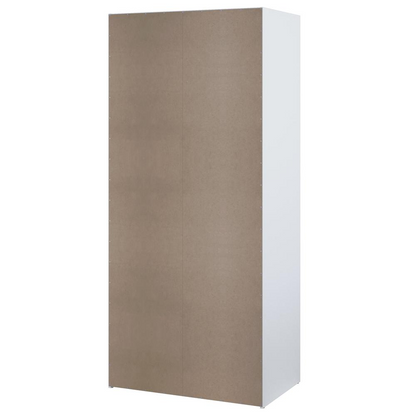 White Space Wardrobe with 2 sliding doors, modern furniture by Start2Finish, showcasing sleek design and spacious interior.