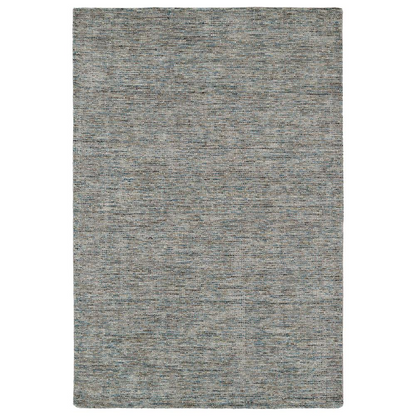 Start2Finish Toro TT100 Silver 5x7.5 rug with a textured silver design, showcasing soft woven fabric and detailed pattern.