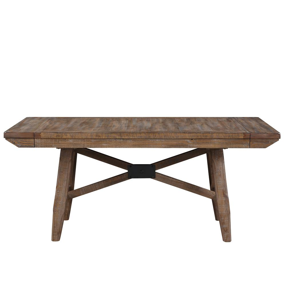 Start2Finish Riverdale Dining Table with wooden top and sturdy legs, ideal for family meals and gatherings.