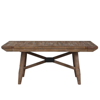 Start2Finish Riverdale Dining Table with wooden top and sturdy legs, ideal for family meals and gatherings.