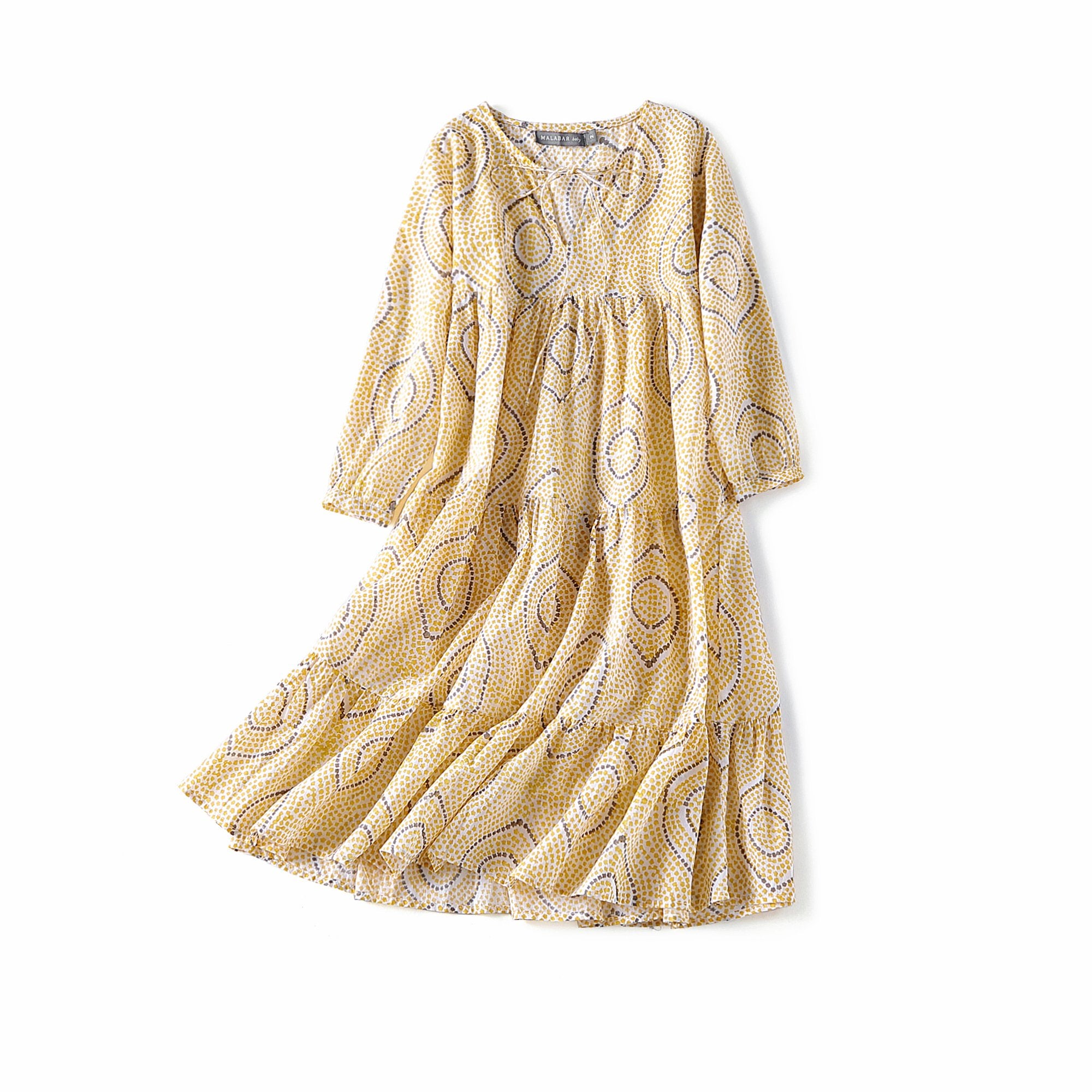 Block printed girl&