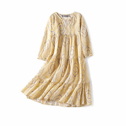 Block printed girl&