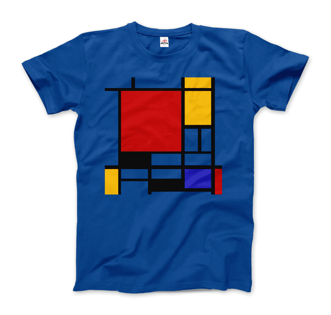 Start2Finish t-shirt featuring Piet Mondrian&